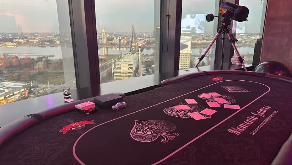 Pokers un Rīgas panorāma